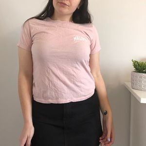 malibu brandy melville top🤍💗